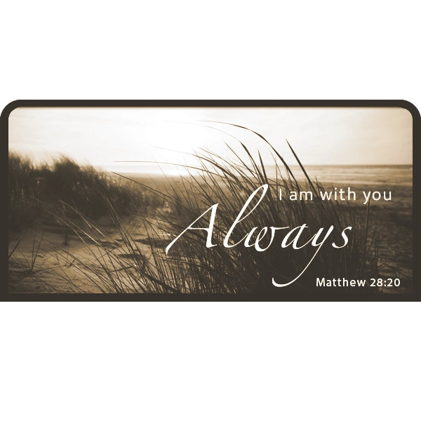 Matthew 28:20 | Candle Lit Photo Canvas