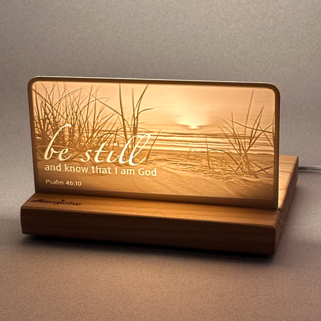 Beaches – 5 Canvas Scripture Collection with LED