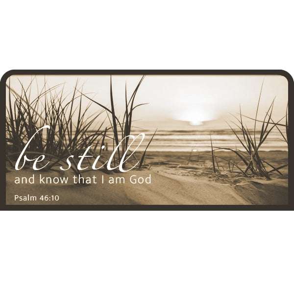 Psalm 46:10 | Candle Lit Photo Canvas