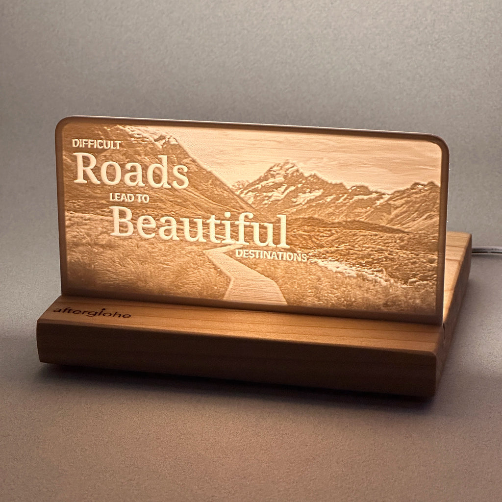 Mountains – 5 Canvas Encouragement Collection with LED