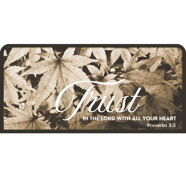 Proverbs 3:5 | Candle Lit Photo Canvas