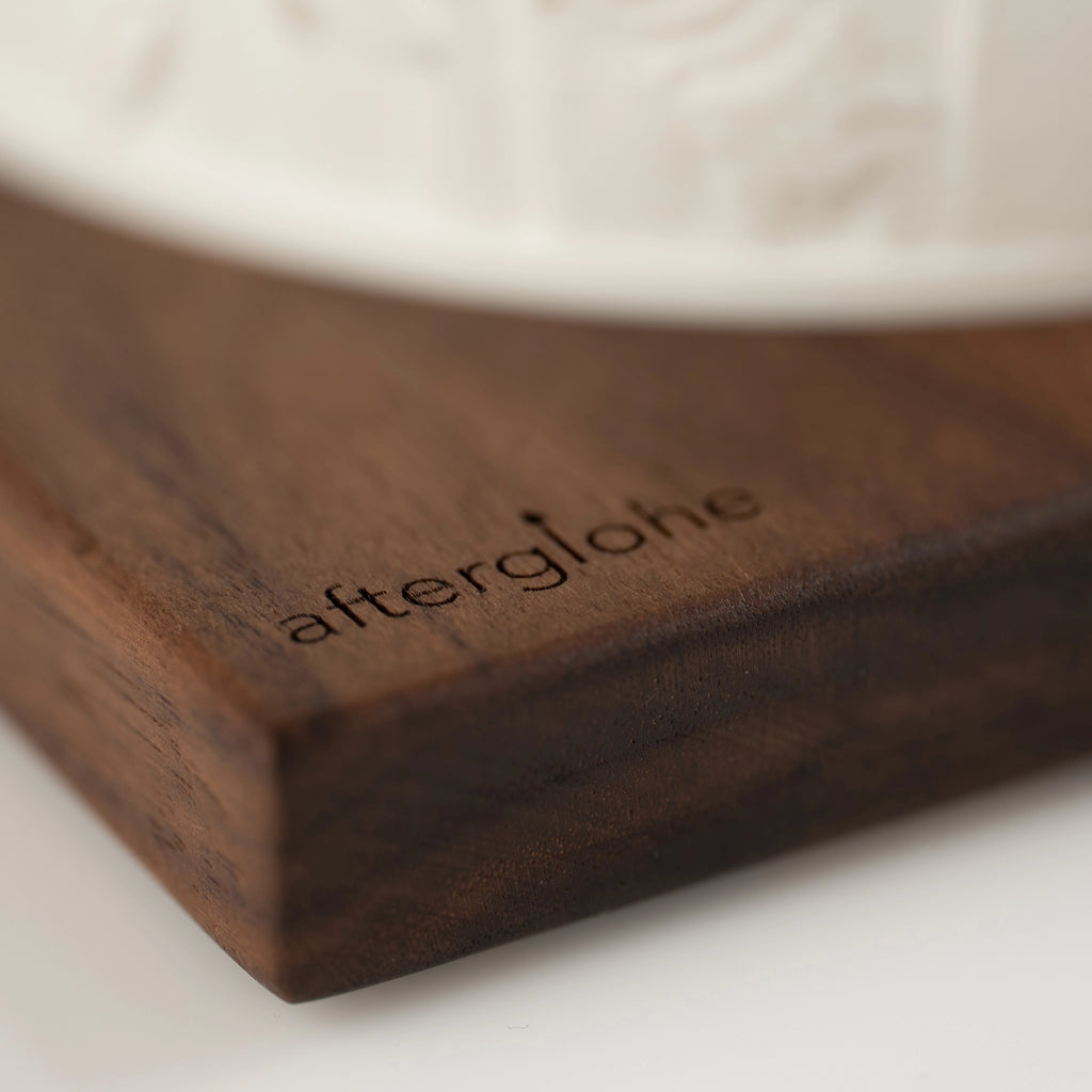 HOLZ - Halo American Walnut Wood Base