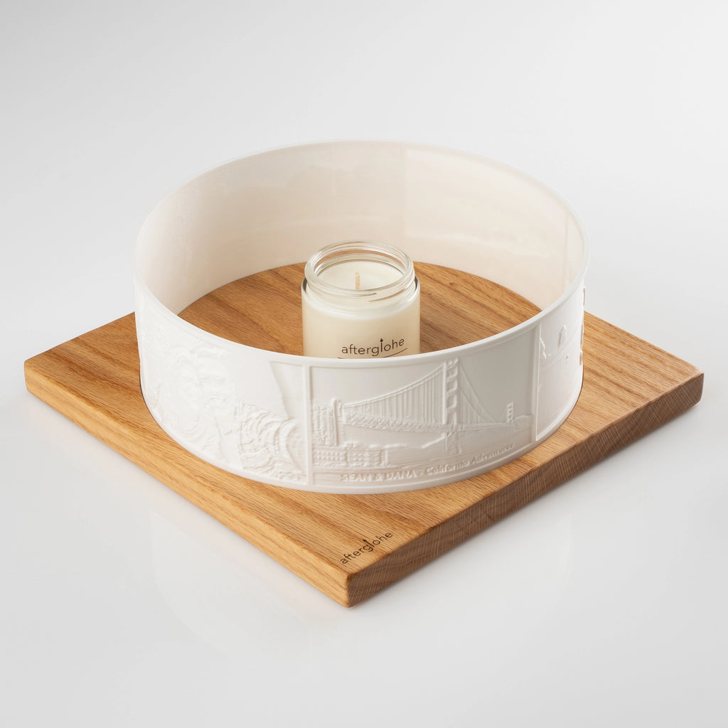 Halo Grande | Wood Base
