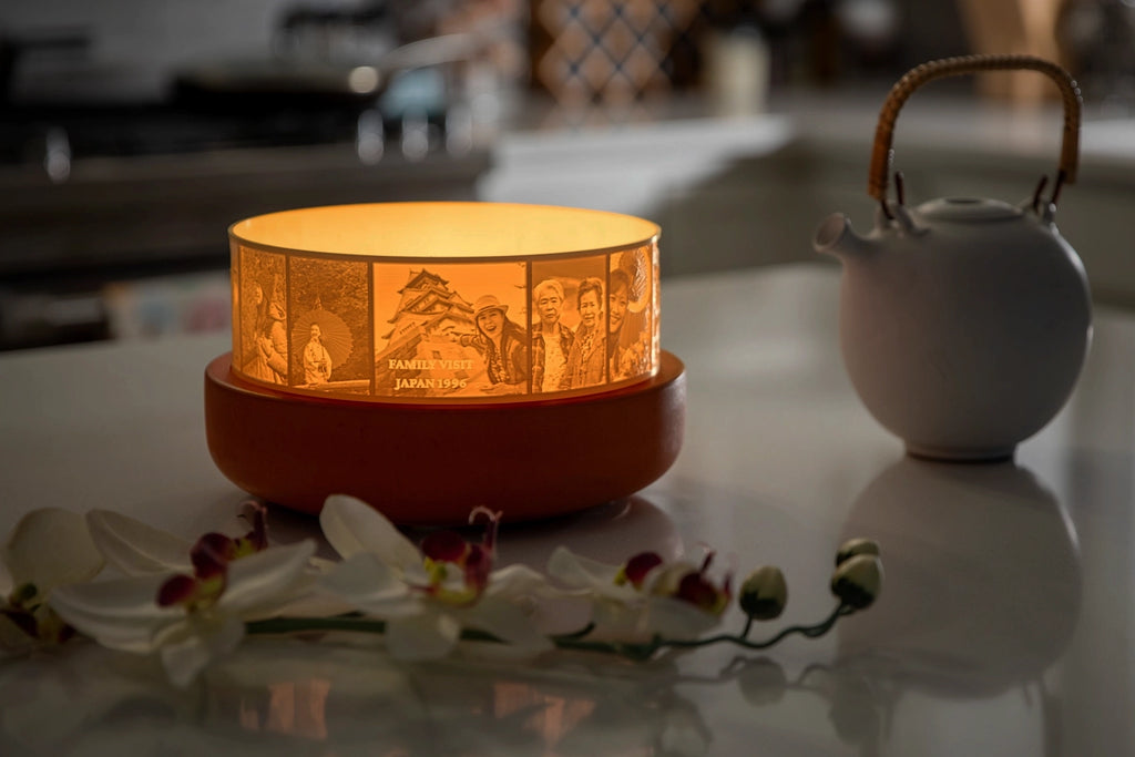 PETRA Concrete Base—Candle, afterglohe LED