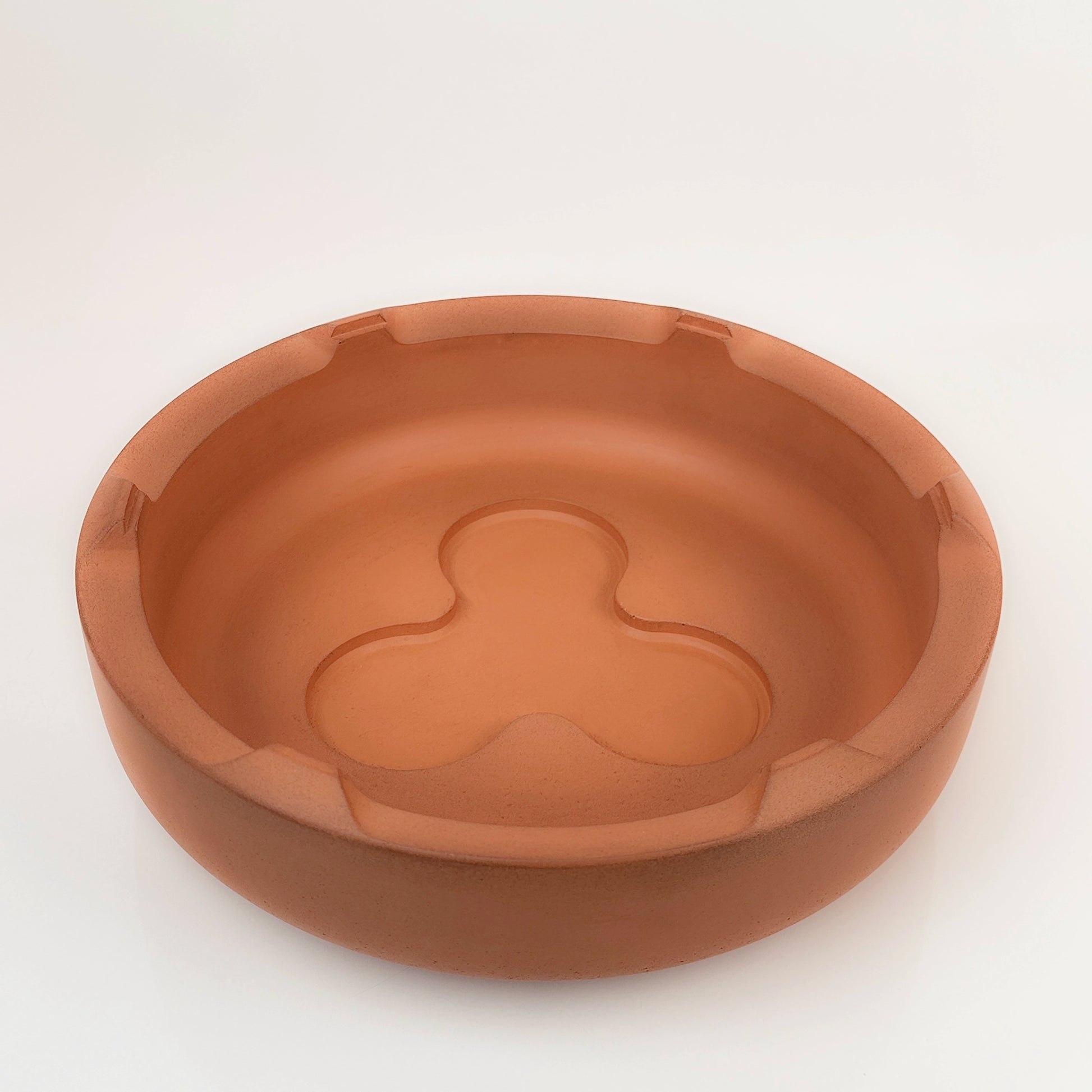 Concrete Base in Desert Clay color for the Halo Grande lithophane canvas personalized photo display