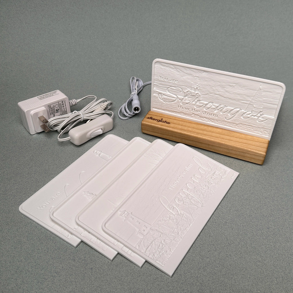 Lighthouse – 5 Canvas Encouragement Collection with LED