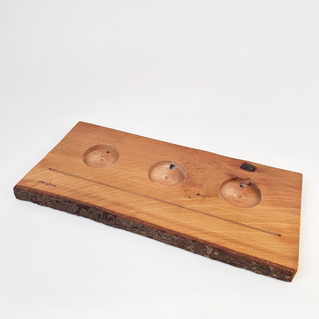 Rustic Live Edge Base for afterglohe StoryLine Photo Display lithophane product